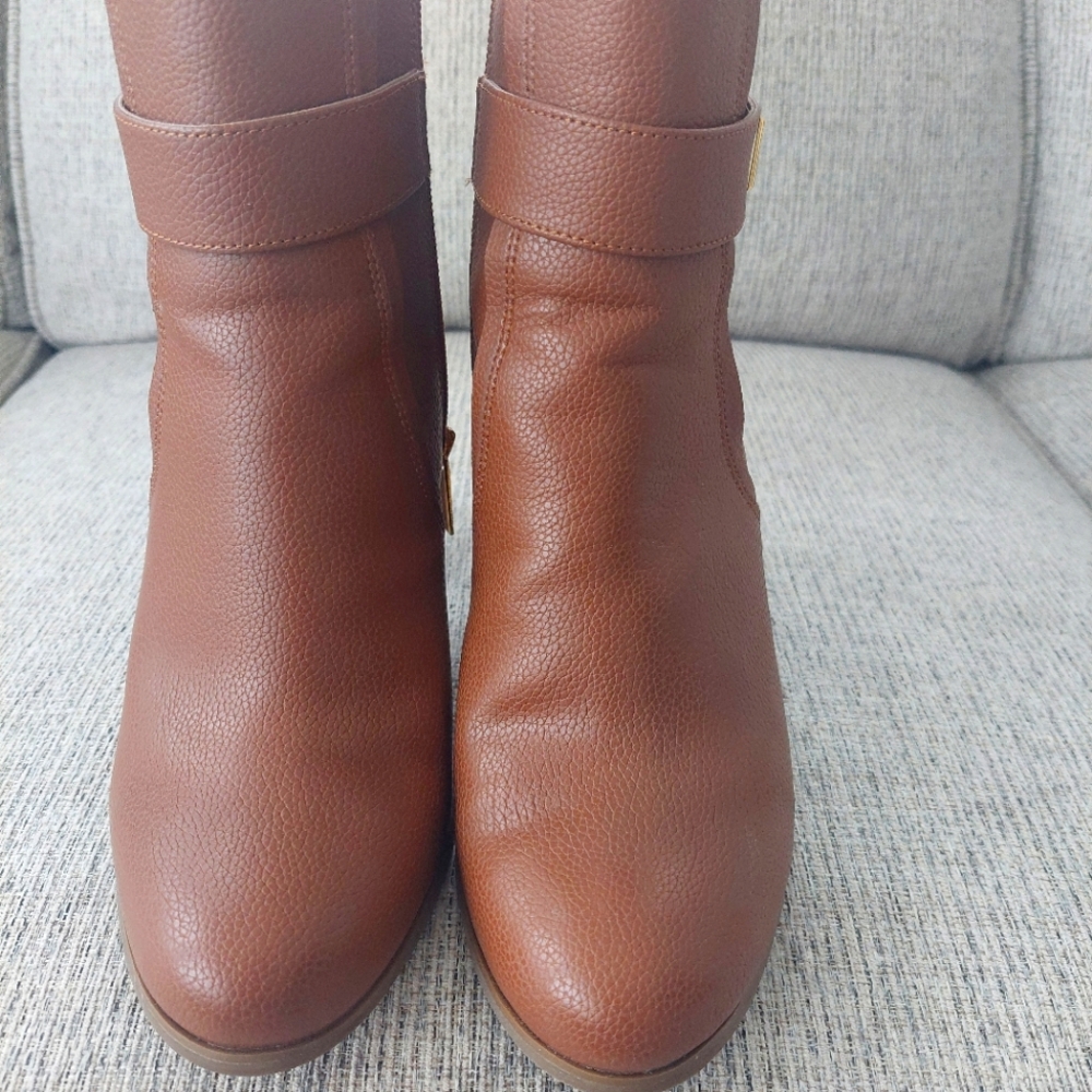 Michael Kors Brown Heeled Boots - Picture 3 of 10